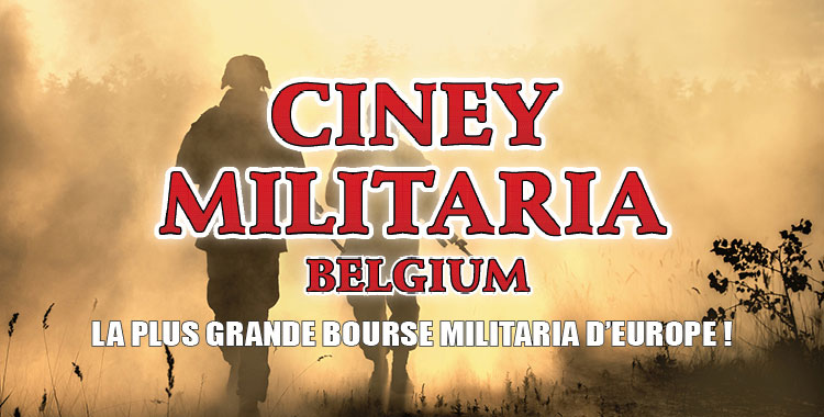 Image publicitaire pour l'évènement "Ciney militaria"